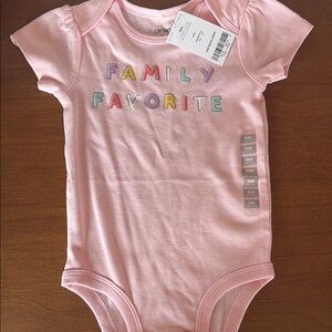 Carter's Pink Family Favorite Kids One Piece